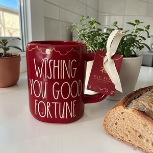 Rae Dunn “Wishing you good fortune” Mug - NWT